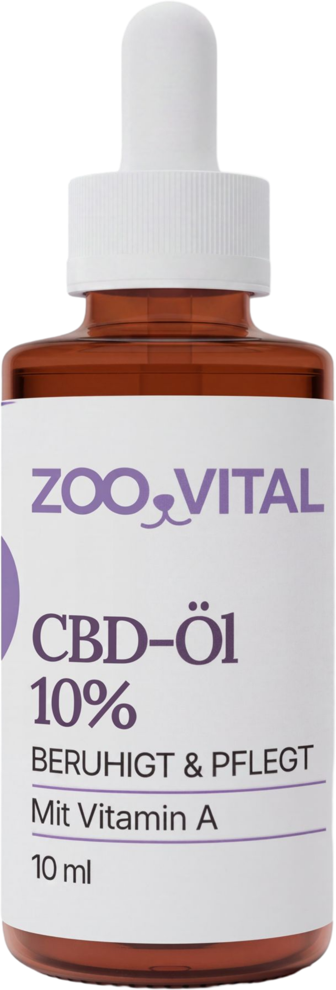zooVital CBD-Öl 10 % + Vitamin A für Hunde, 10 ml