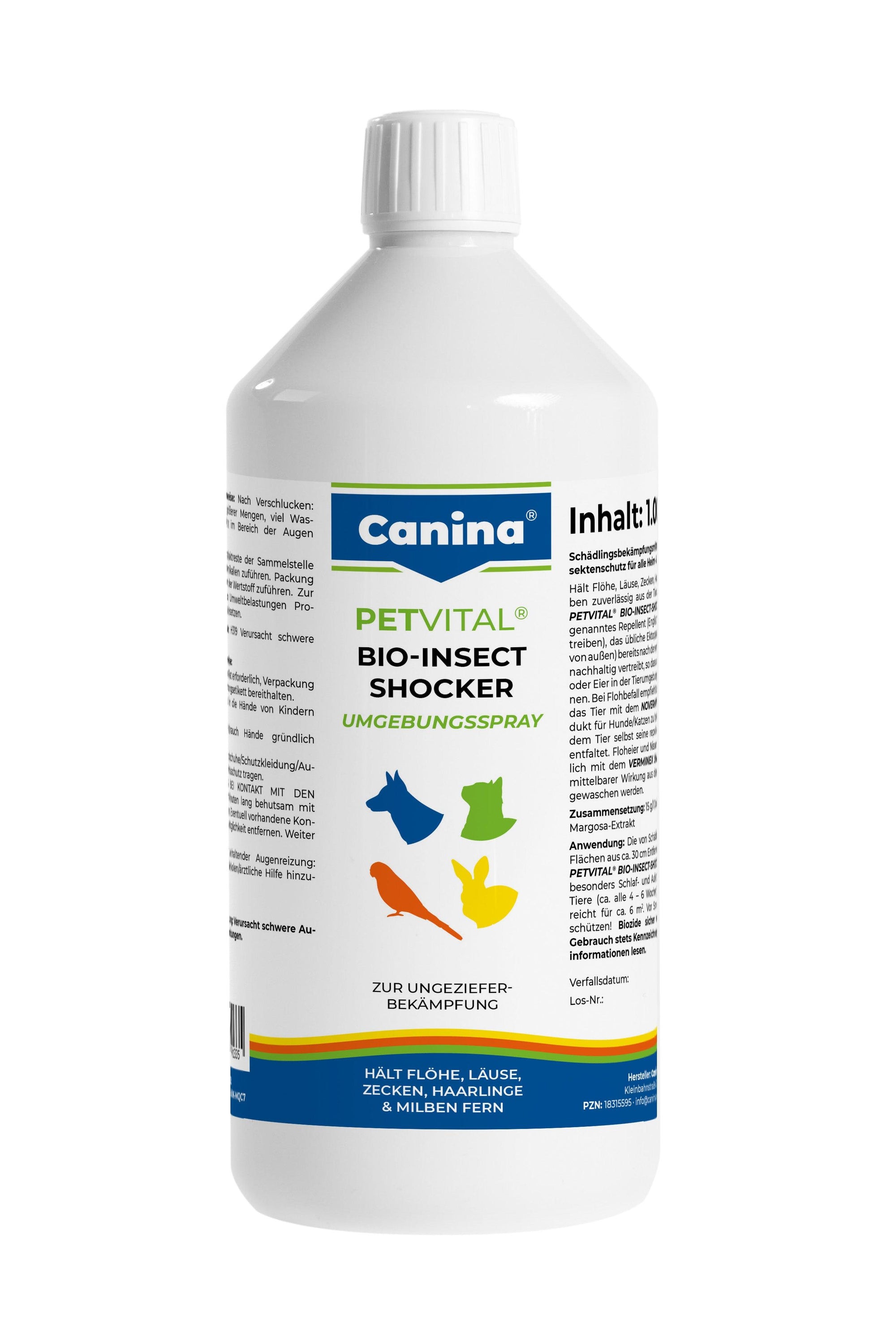 Artikel mit dem Namen Canina PETVITAL Bio-Insect-Shocker im Shop von zoo.de , dem Onlineshop für nachhaltiges Hundefutter und Katzenfutter.