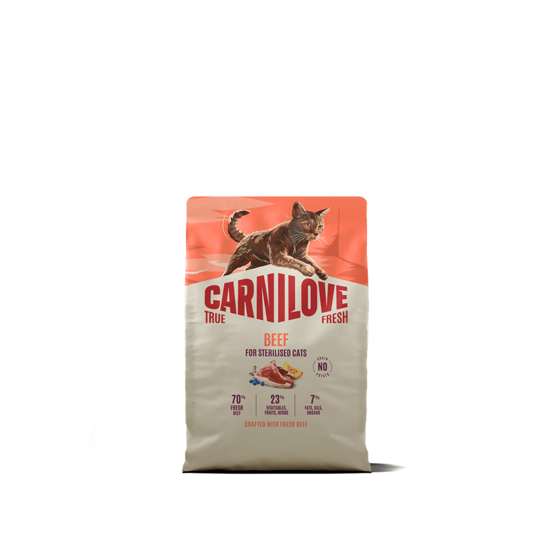 Carnilove Cat TrueFresh Adult sterilised - Beef, Trockenfutter