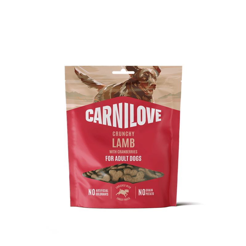 Carnilove Dog Crunchy Snack - Lamb with Cranberries, Snacks