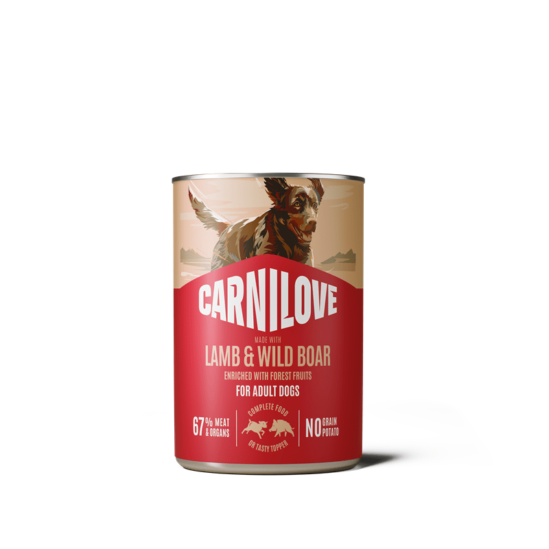 Carnilove Dog Dose Paté Adult - Lamb & Wild Boar, Nassfutter