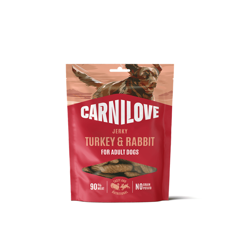 Carnilove Dog Snack Jerky - Turkey & Rabbit, Snacks