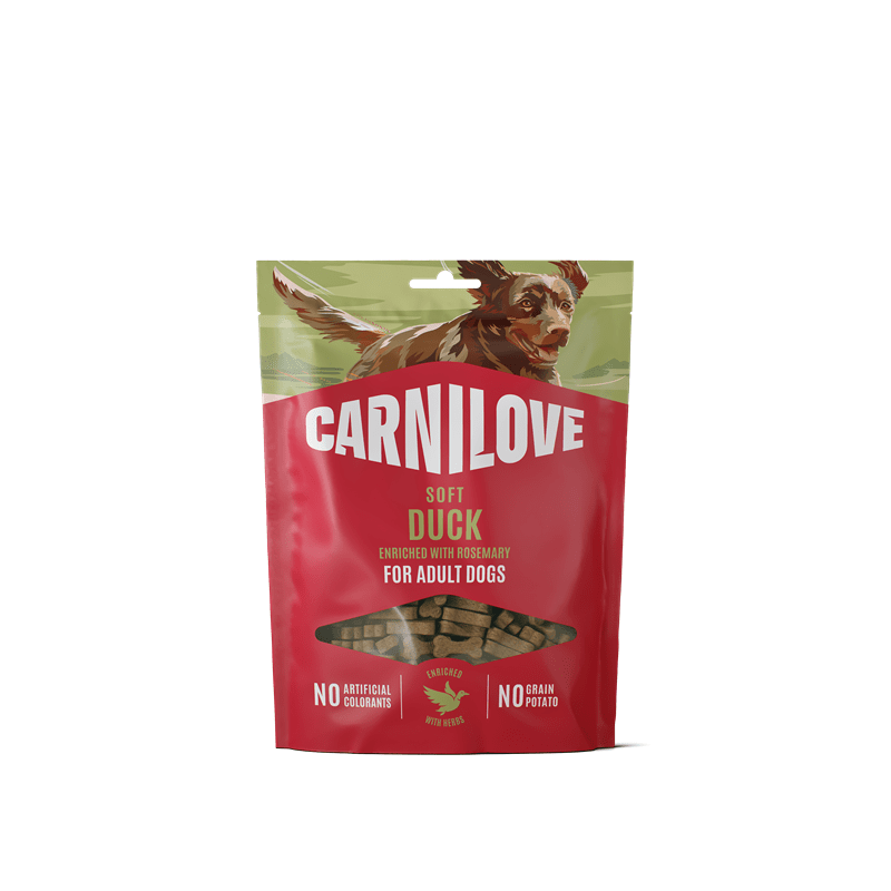 Carnilove Dog Soft Snack - Duck with Rosemary, Snacks