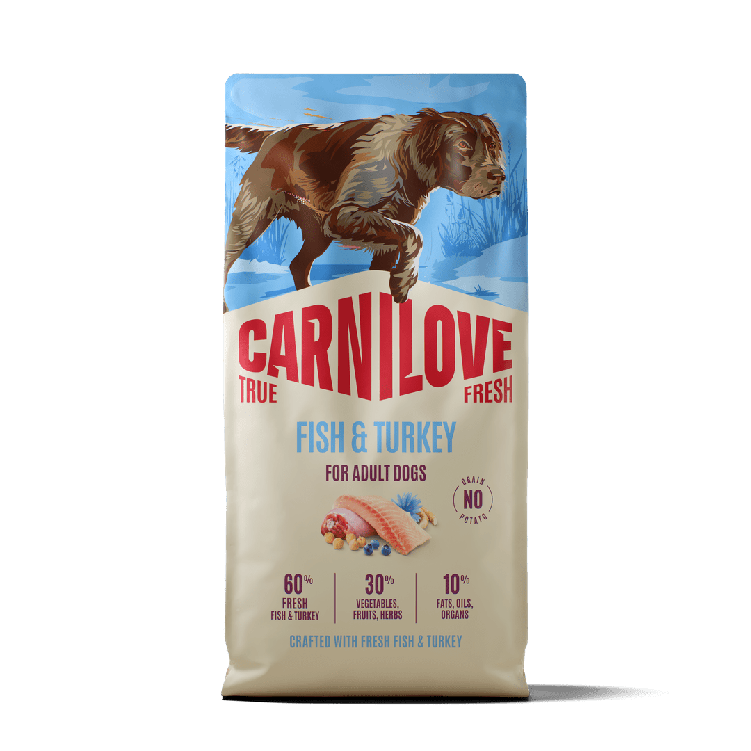 Carnilove True Fresh Fisch und Truthahn Trockenfutter für Hunde