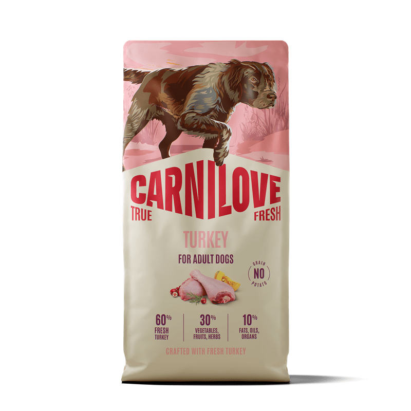 Carnilove Dog True Fresh Adult - Turkey, Trockenfutter