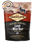 Artikel mit dem Namen Carnilove for Adult Dogs Lamb & Wild Boar im Shop von zoo.de , dem Onlineshop für nachhaltiges Hundefutter und Katzenfutter.