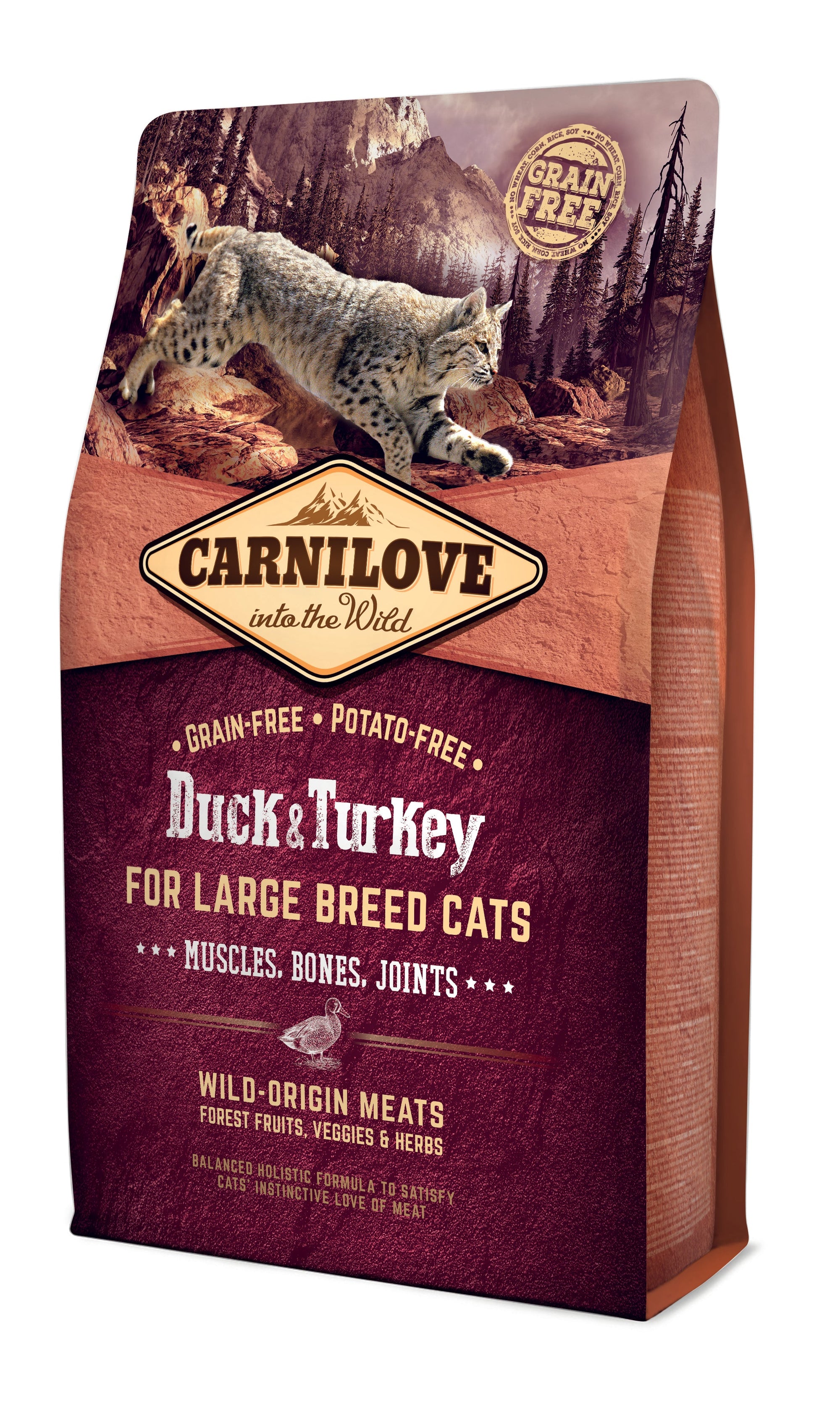 Carnilove for Adult Large Breed Cats Duck & Turkey