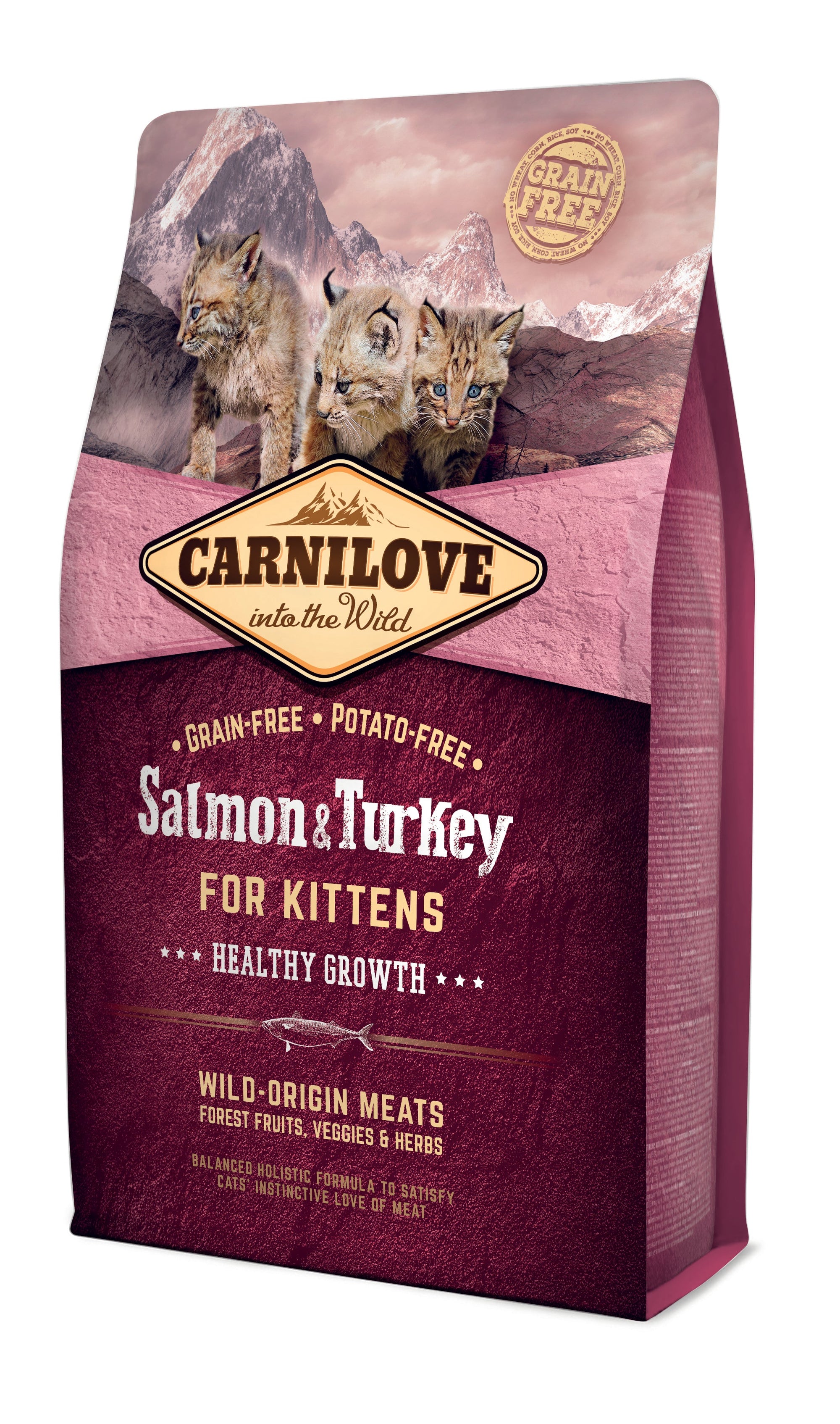 Carnilove for Kittens Healthy Growth Salmon & Turkey