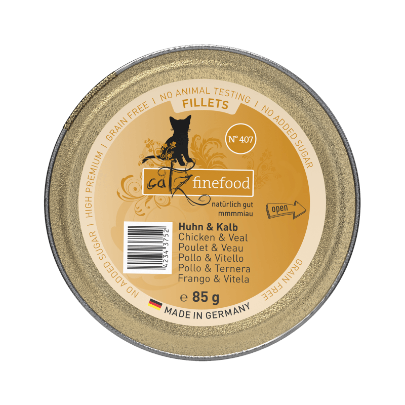 Catz Finefood Fillets No.407 Huhn + Kalb in Jelly