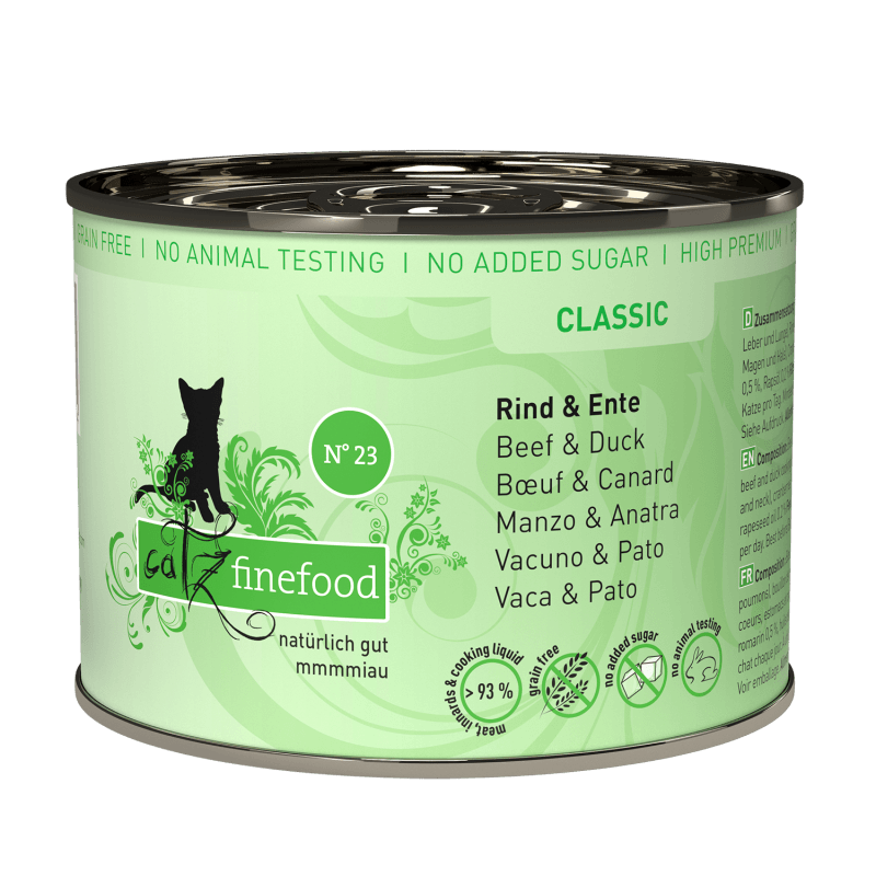 Catz Finefood No.23 Rind+Ente