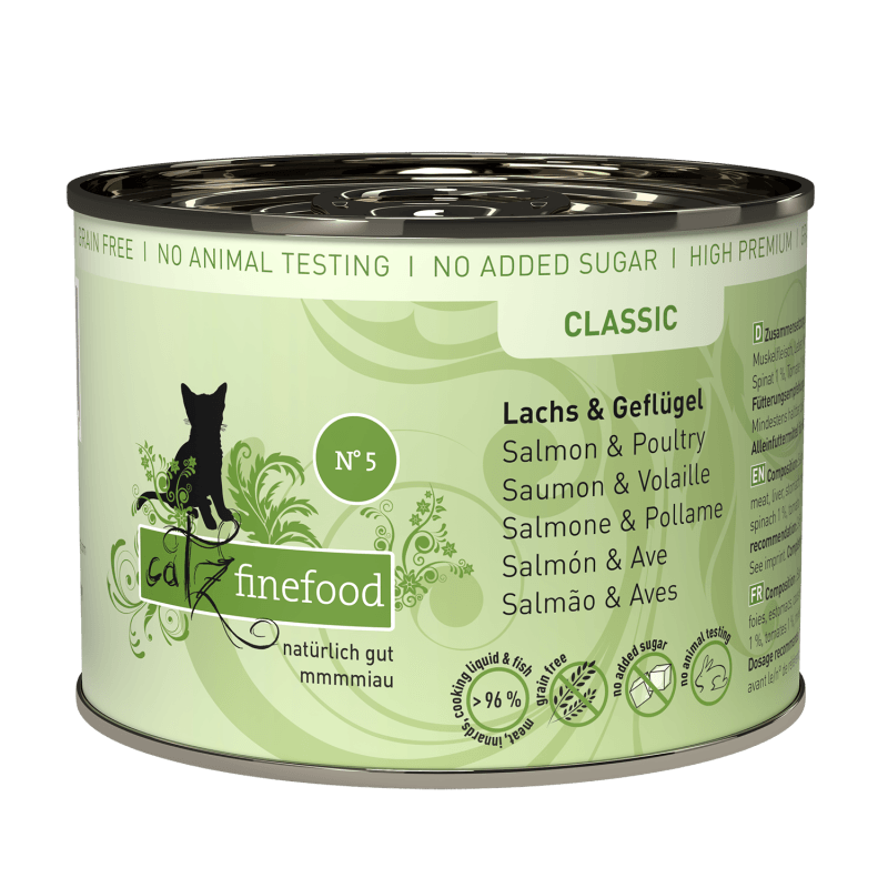 Catz Finefood No.5 Lachs&Geflügel