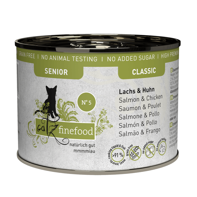 Catz Finefood Senior No.05 Lachs&Huhn