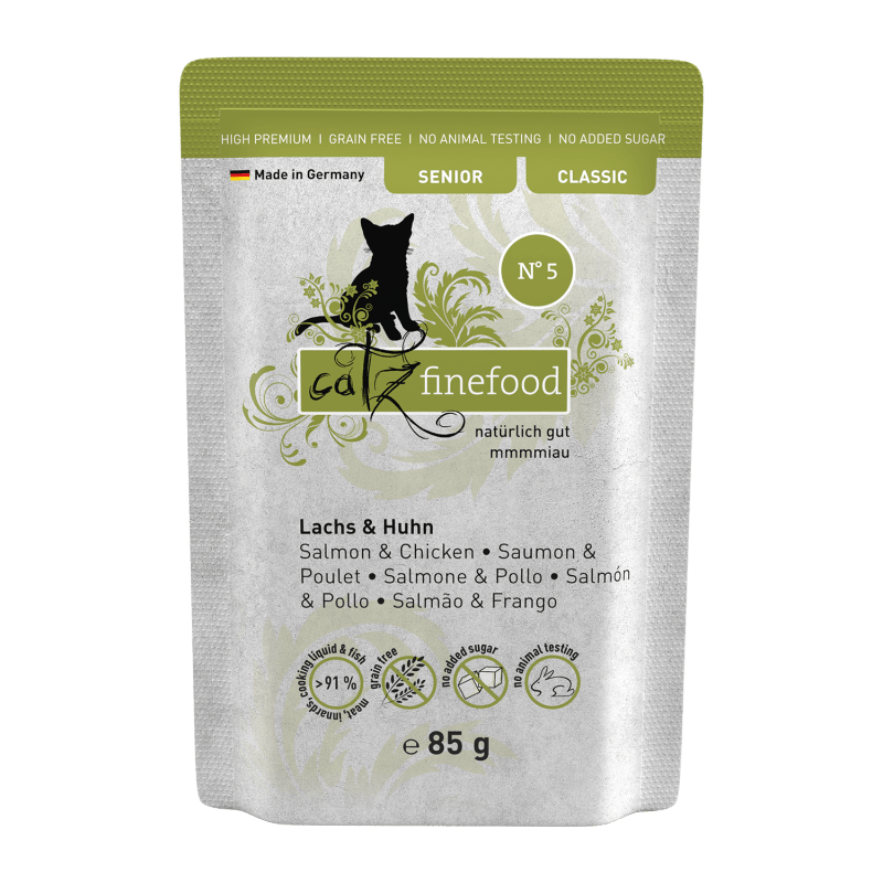 Catz Finefood Senior No.05 Lachs&Huhn