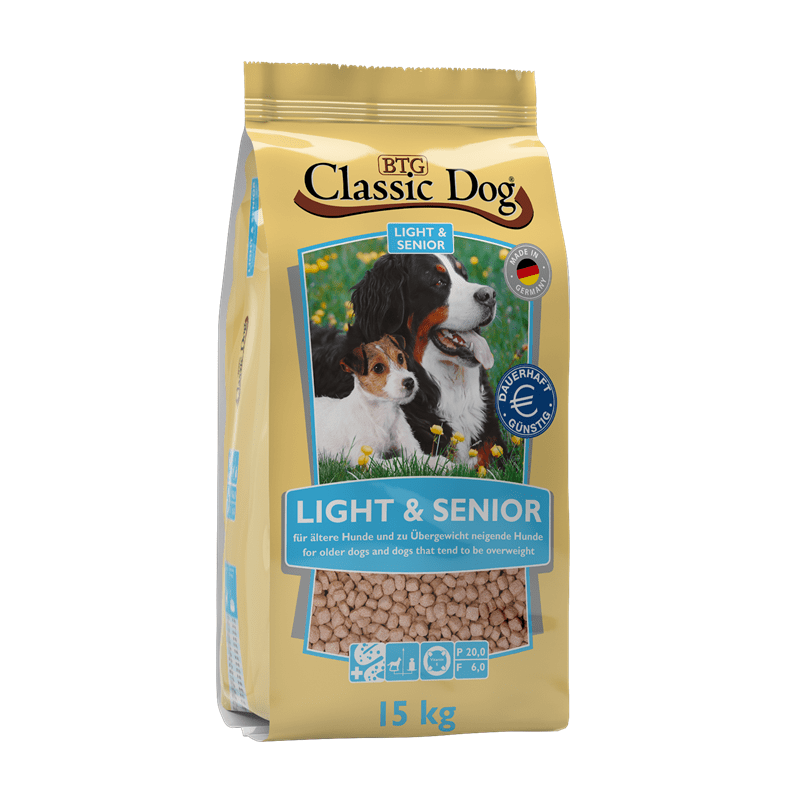 Classic Dog Light &amp; Senior, Trockenfutter