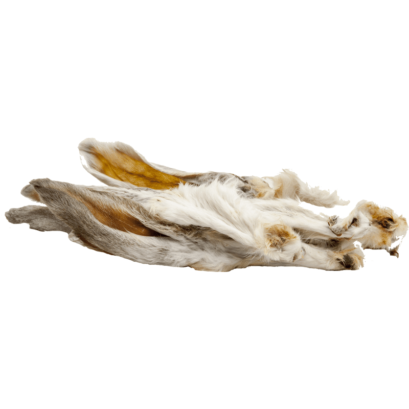 Classic Hunde Snack Kaninchenohren mit Fell 100g im Beutel, Snacks