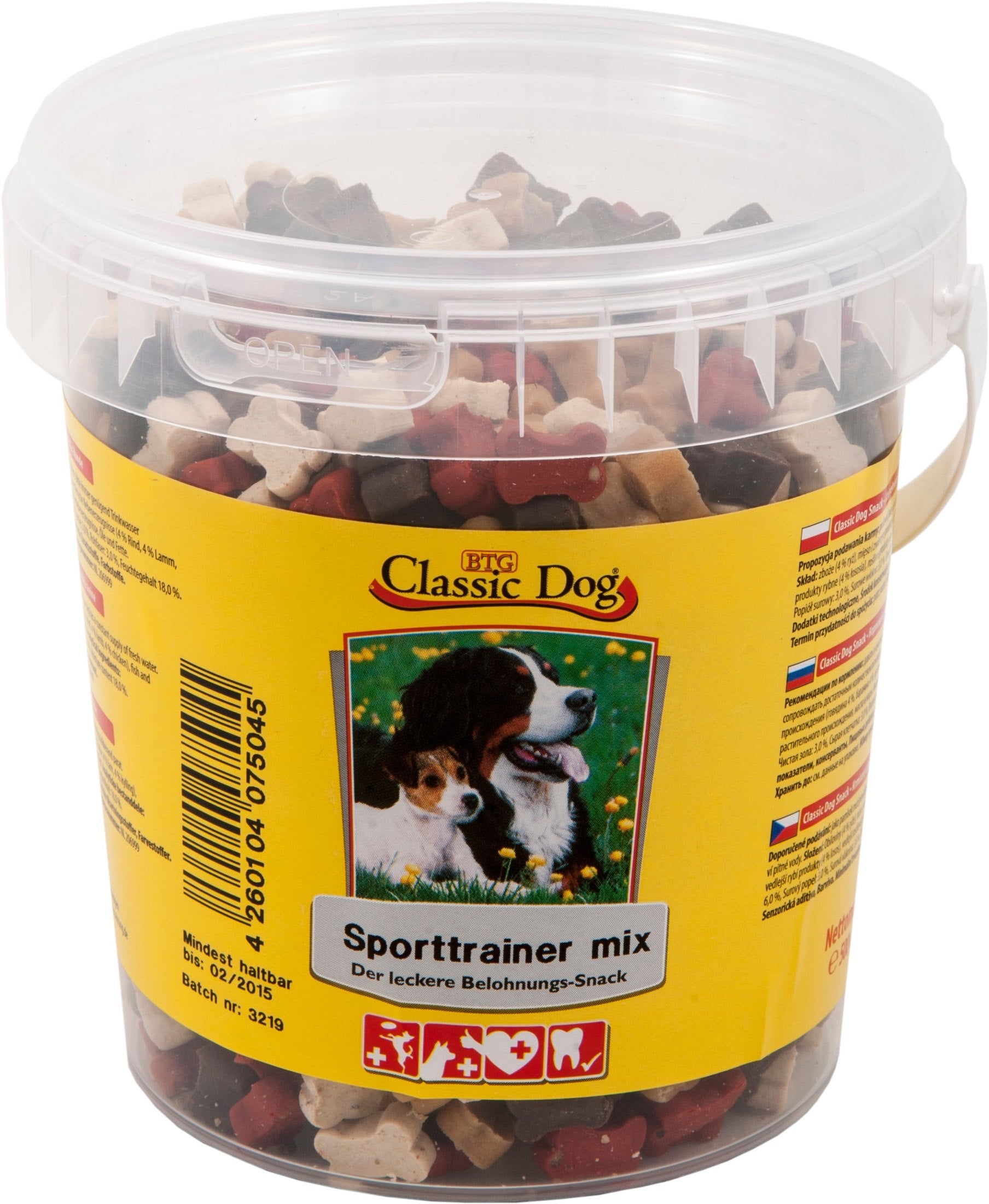 Classic Dog Snack Sporttrainer Mix zoo-de