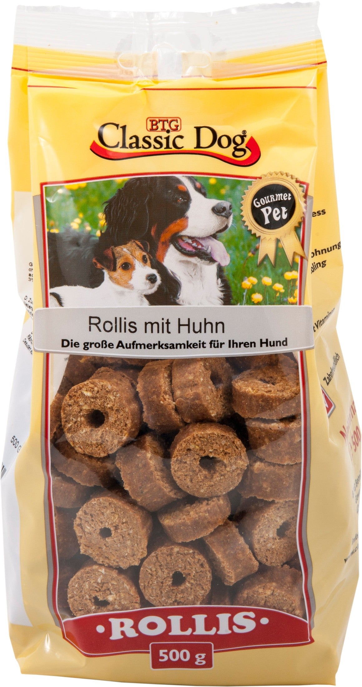 Classic Dog Snack Rollis mit Huhn zoo-de