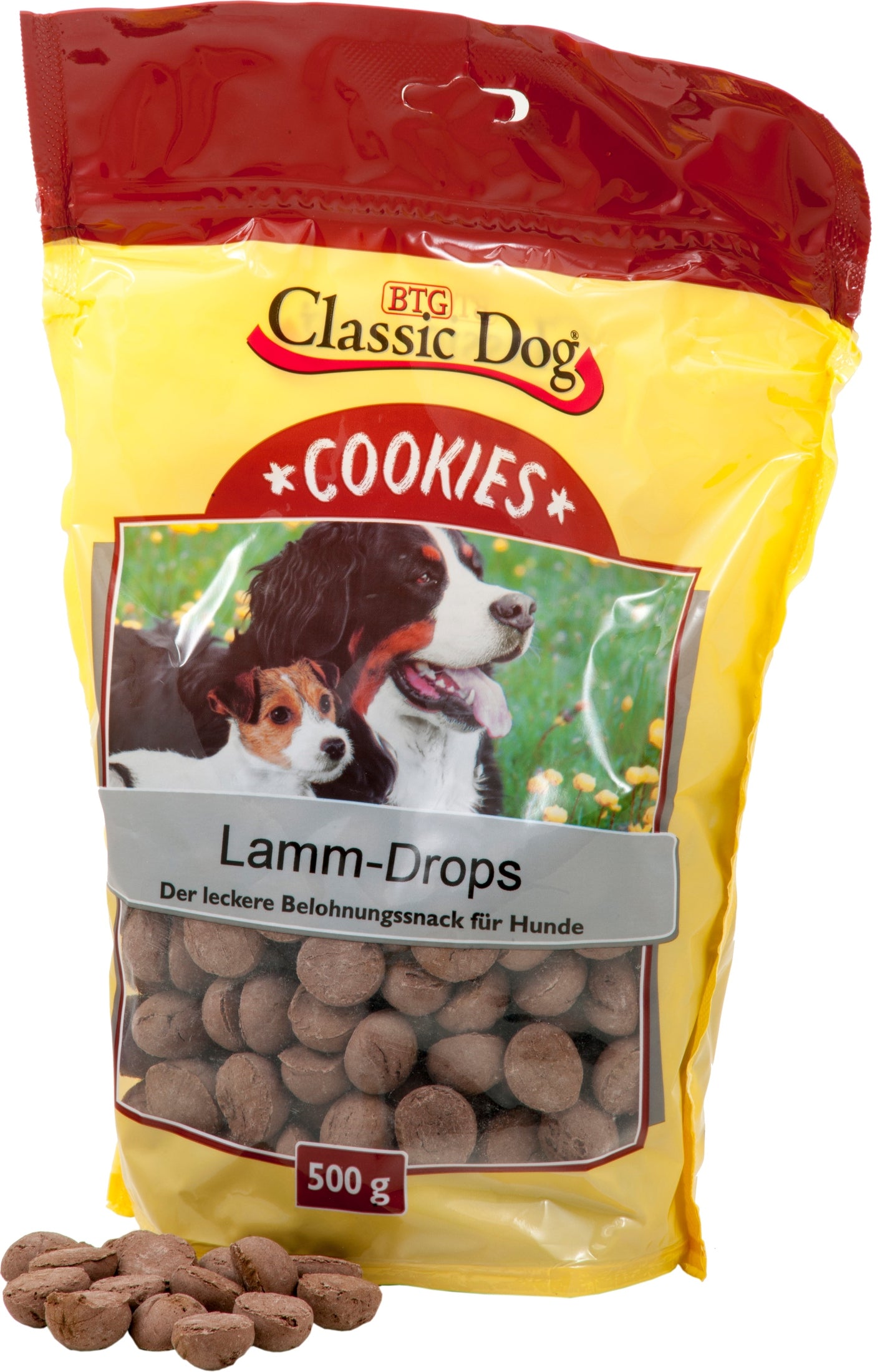 Classic Dog Snack Cookies Lamm-Drops zoo-de