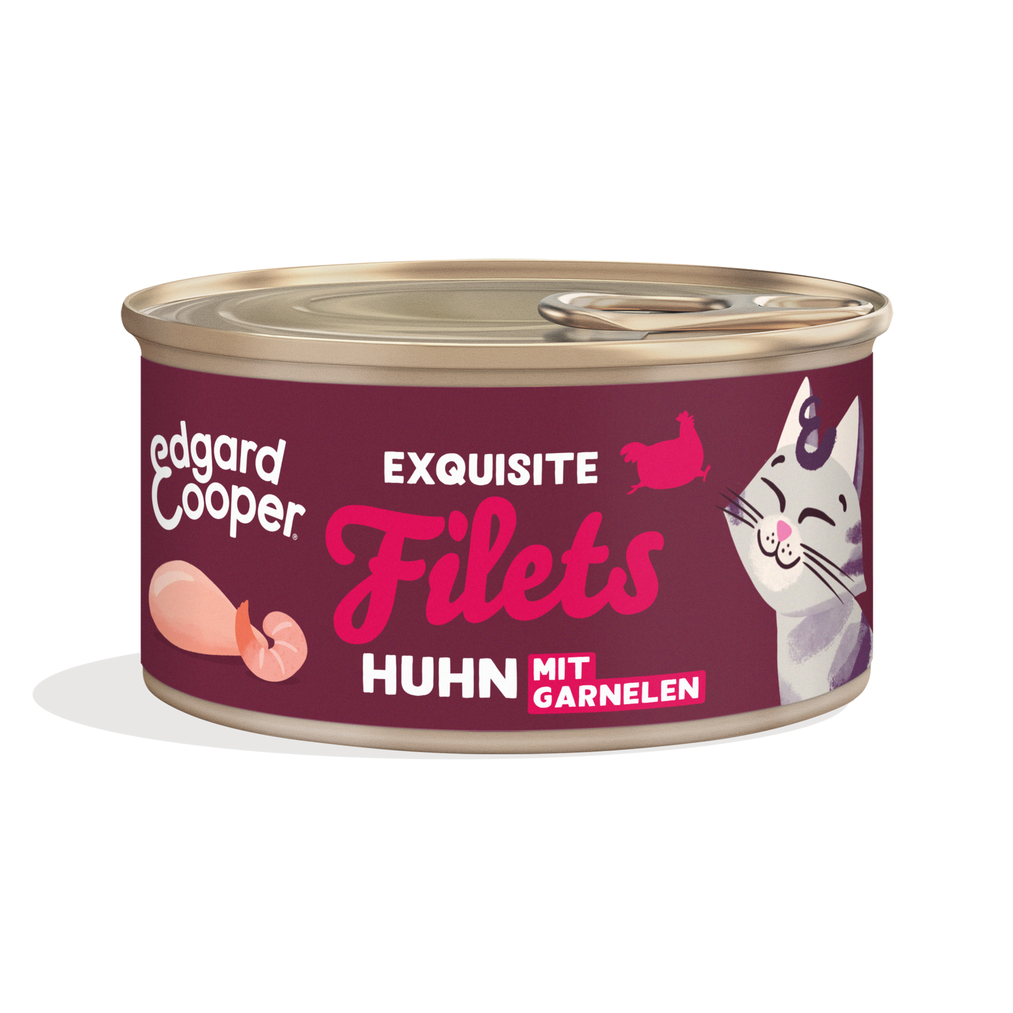 Edgard &amp; Cooper Katze Frisches Huhn und Garnele