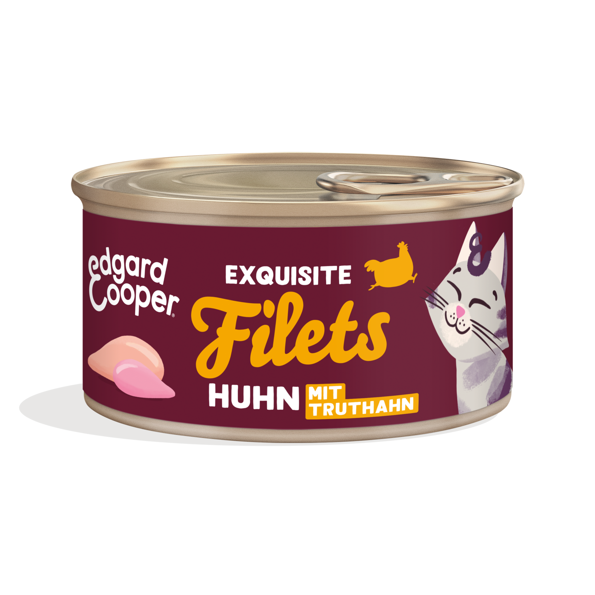 Edgard &amp; Cooper Katze Frisches Huhn und Truthahn