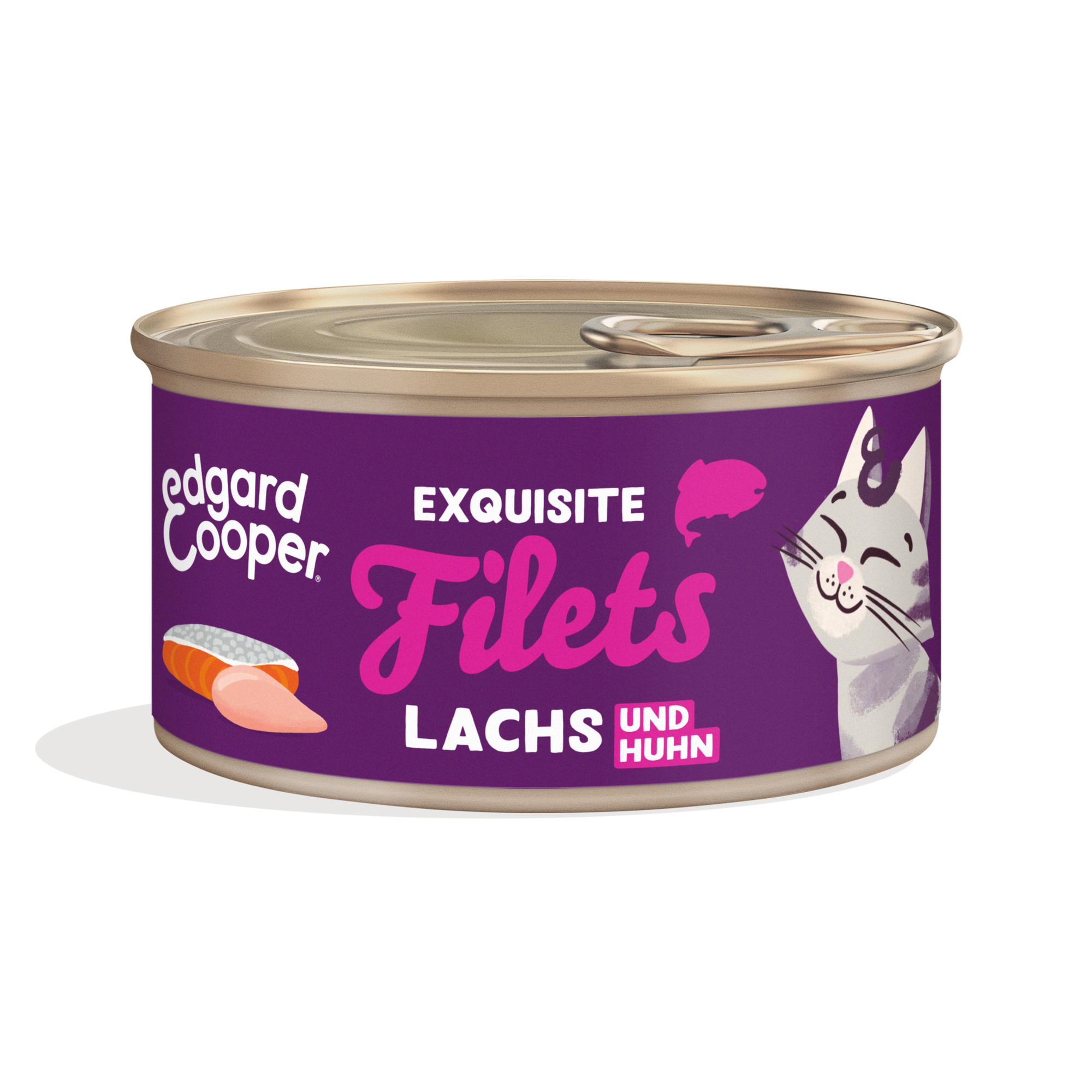 Edgard &amp; Cooper Katze Frischer Lachs und Huhn