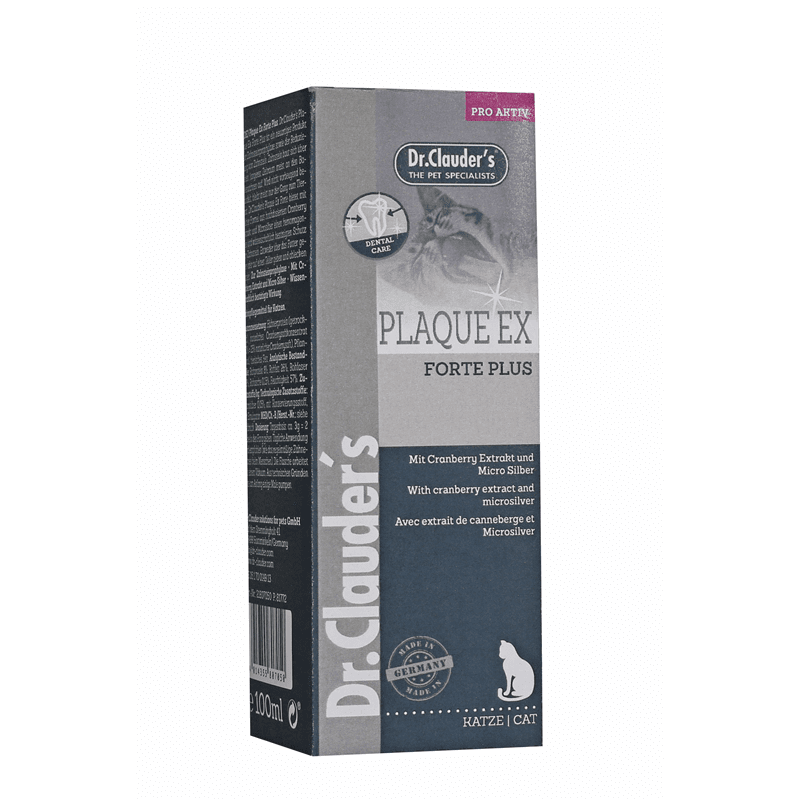Dr.Clauder Cat B&C Plaque EX Forte Plus Katze, Pflege
