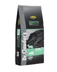Dr. Clauder's Best Choice Sensitive Junior Lamb & Rice dry dog food 600g side angle with Made in Germany seal