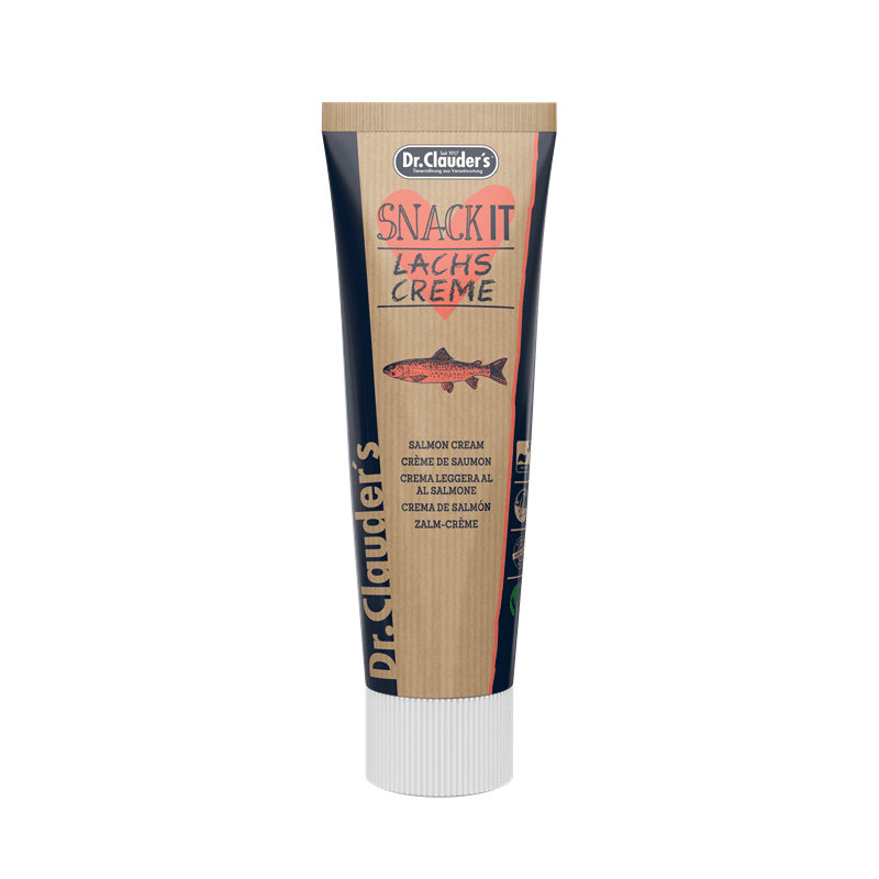 Dr. Clauder's Dog Snack IT Lachs Creme, Snacks