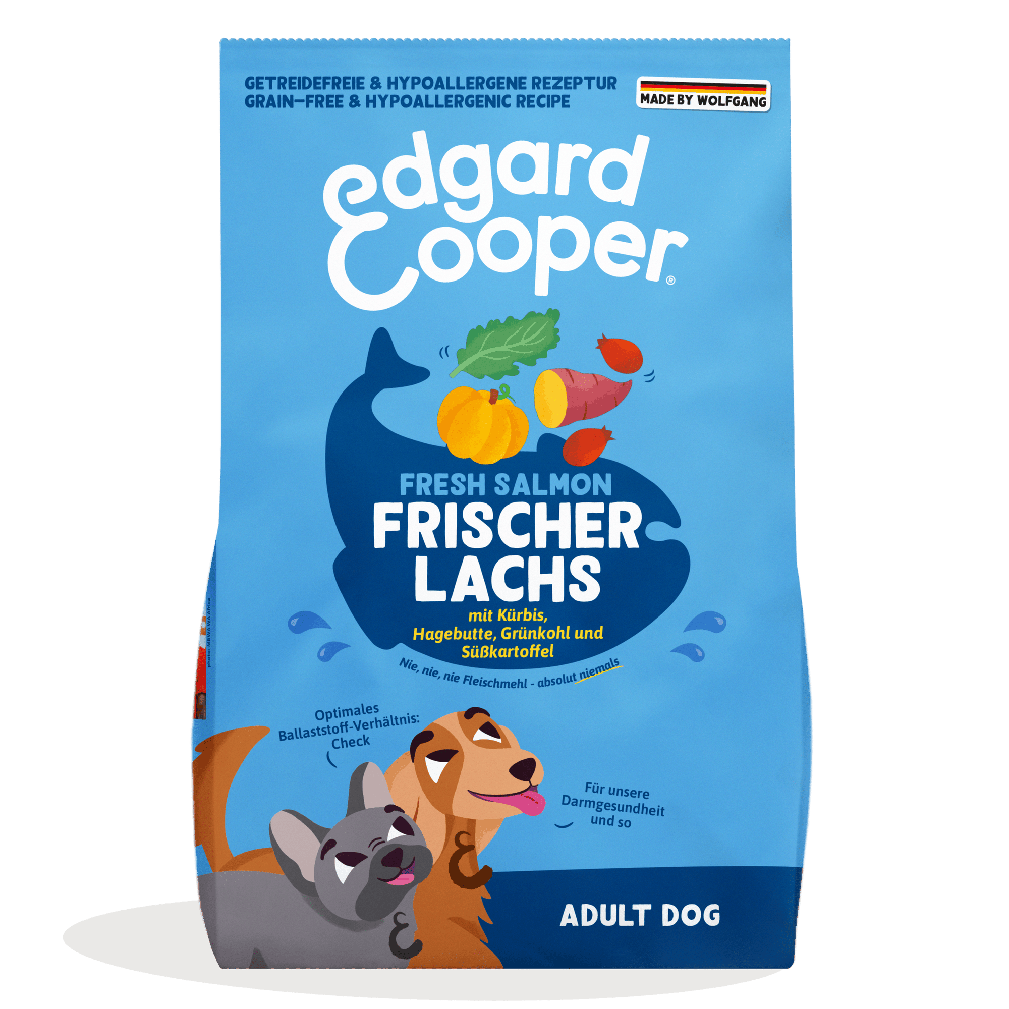 Edgard &amp; Cooper Hund Frischer norwegischer Lachs mit Rote Beete S