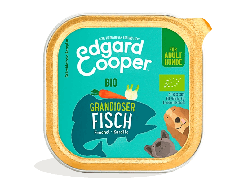 Edgard Cooper Hund Bio-Fisch + Bio-Fenchel