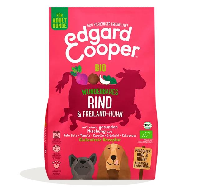 Edgard Cooper Hund Bio Rind&Freilandhuhn