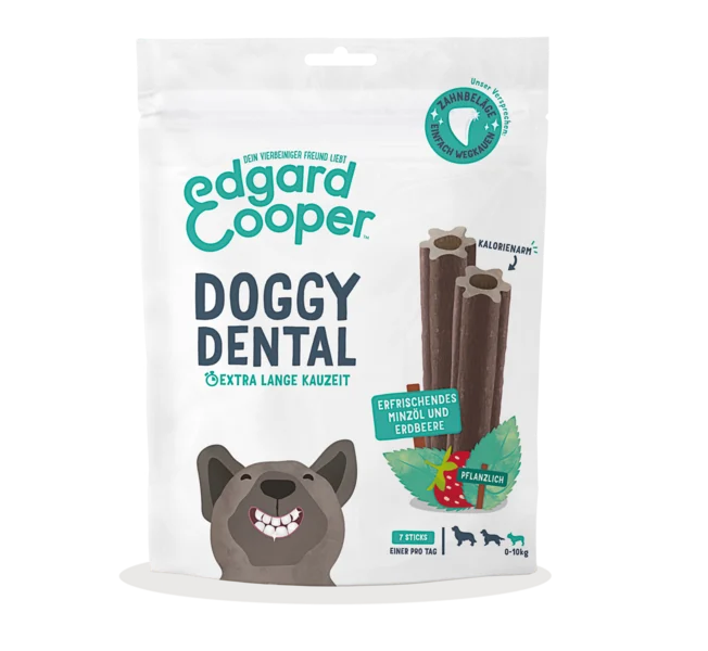 Edgard Cooper Hund Doggy Dental Erdbeere&Minze