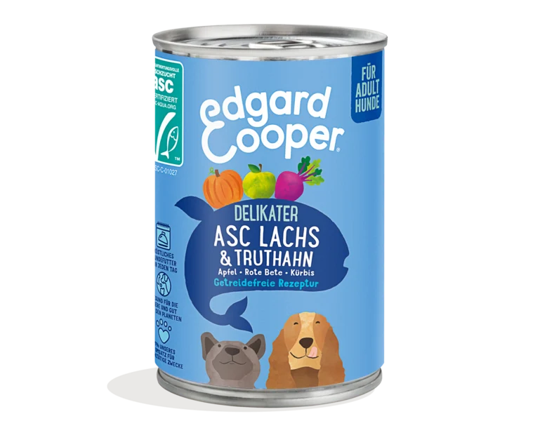 Edgard Cooper Hund Lachs&Truthahn mit Apfel