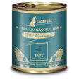Escapure Ente-Bayrisch premium dog wet food can with duck and teal label