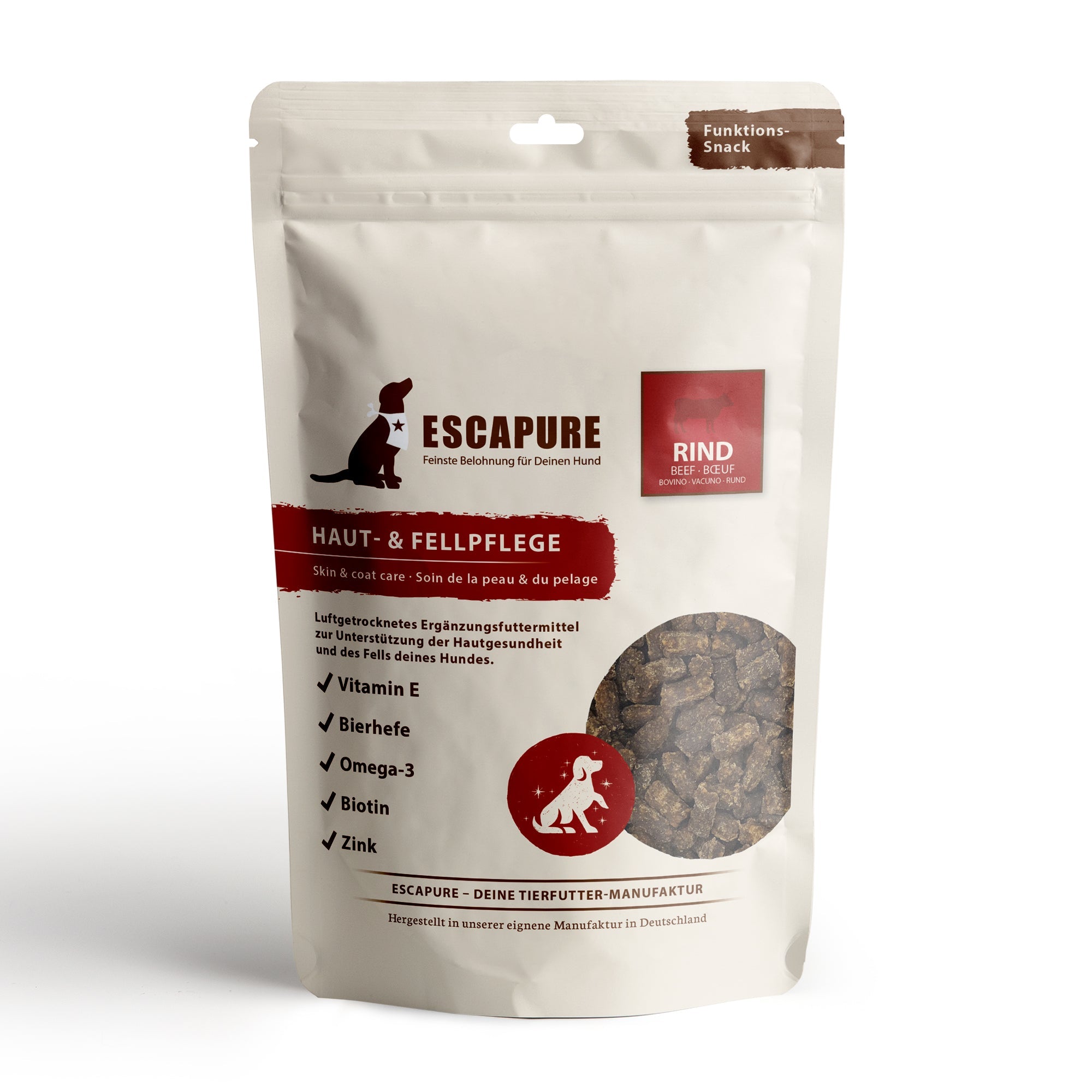 Escapure Haut- & Fellpflege, Snacks