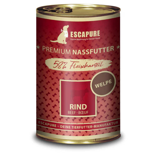 Escapure Junior Rind, Nassfutter