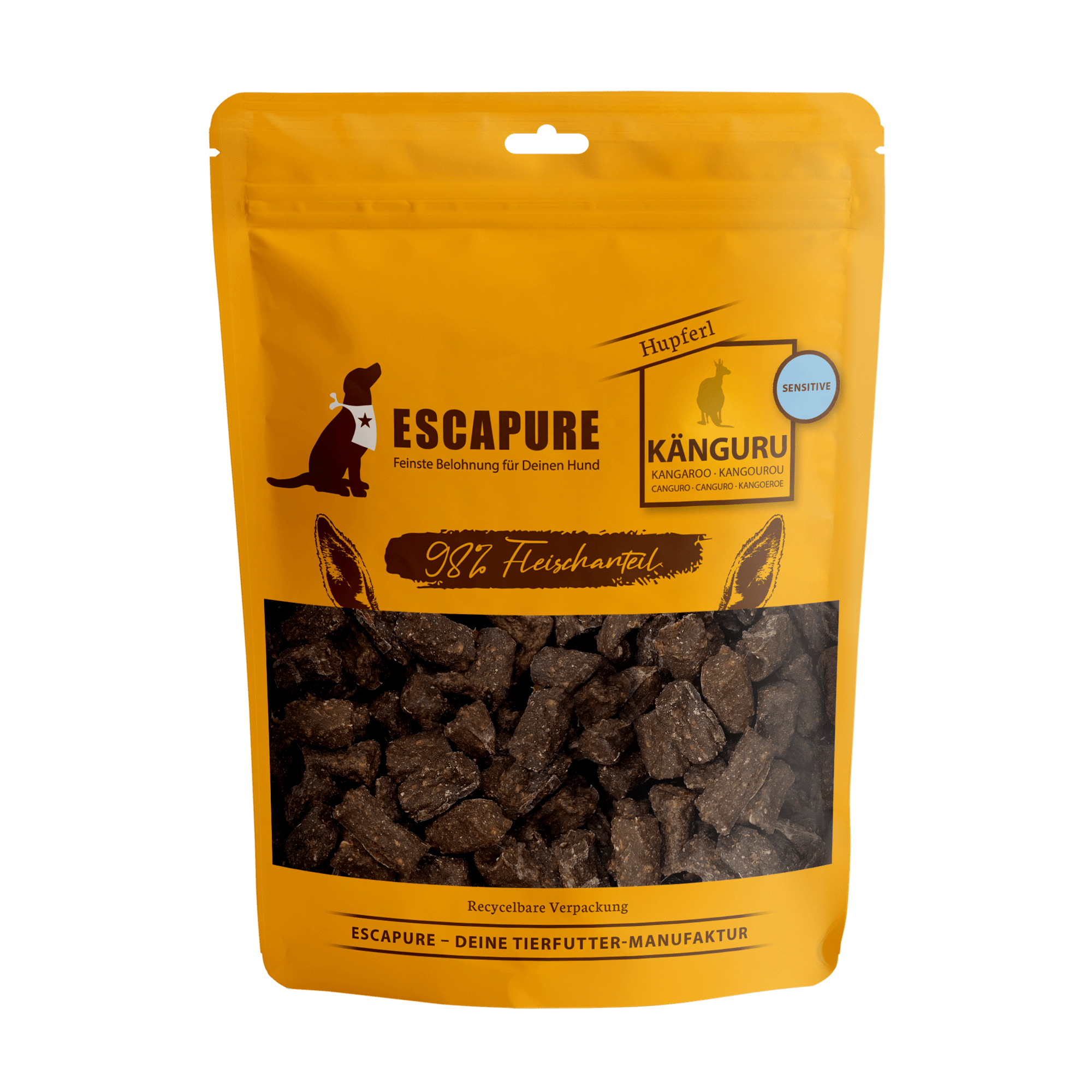 Escapure Känguru Hupferl, Snacks