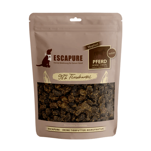 Escapure Pferde Hupferl Softies, Snacks