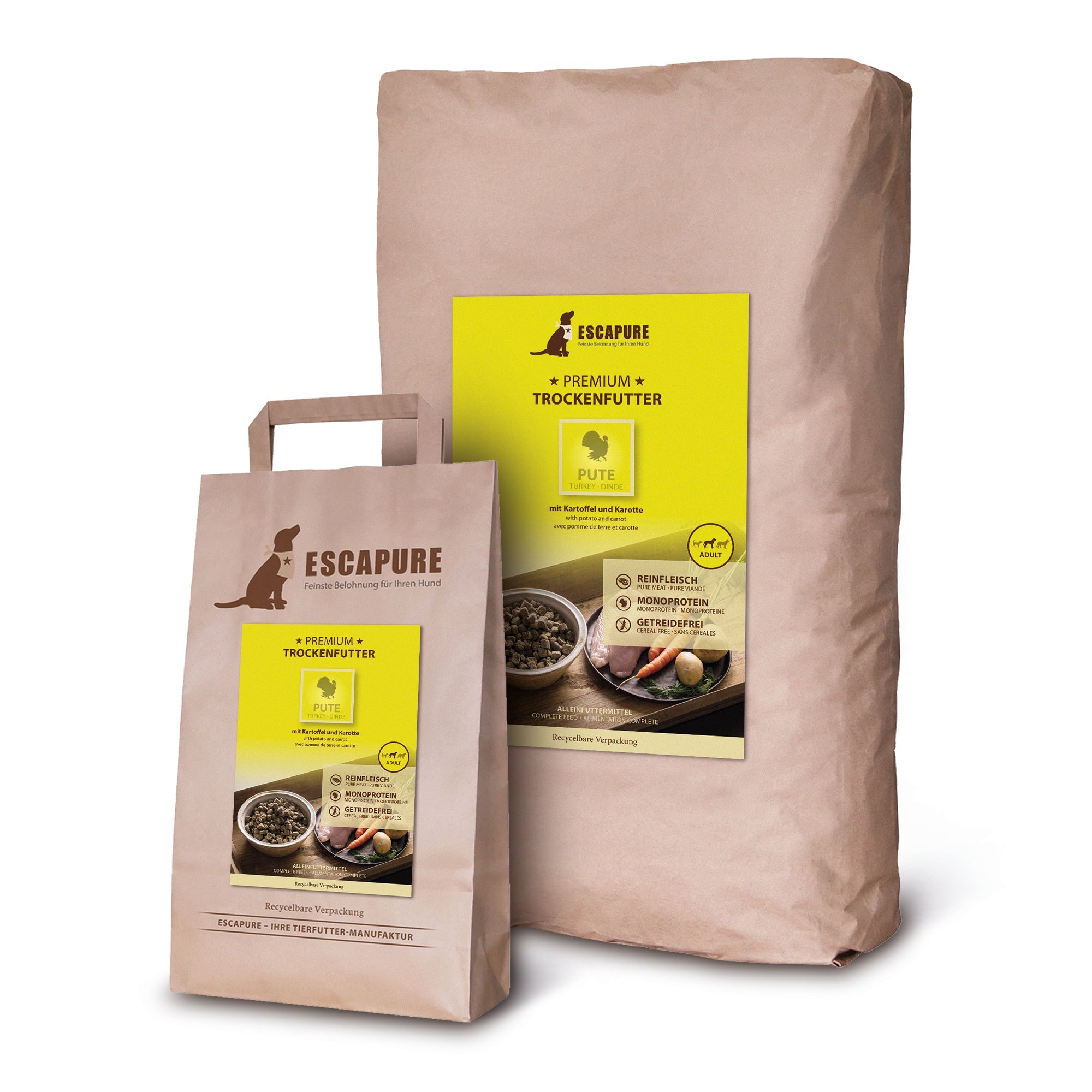 Escapure Pute Premium, Trockenfutter