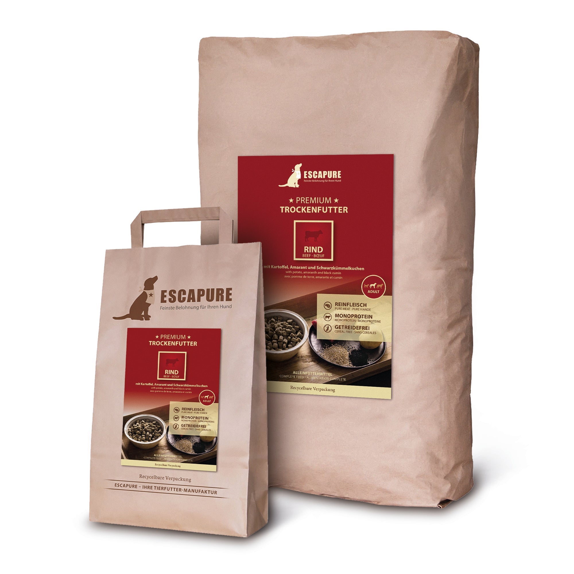 Escapure Rind Premium, Trockenfutter