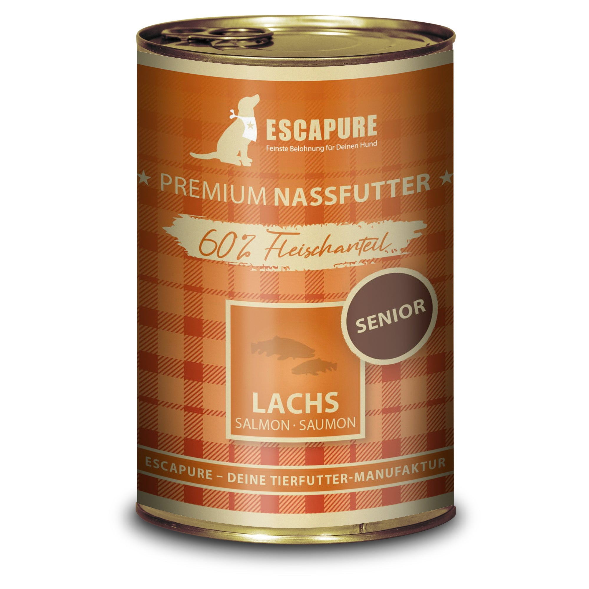 Escapure Senior-Menü-Lachs, Nassfutter