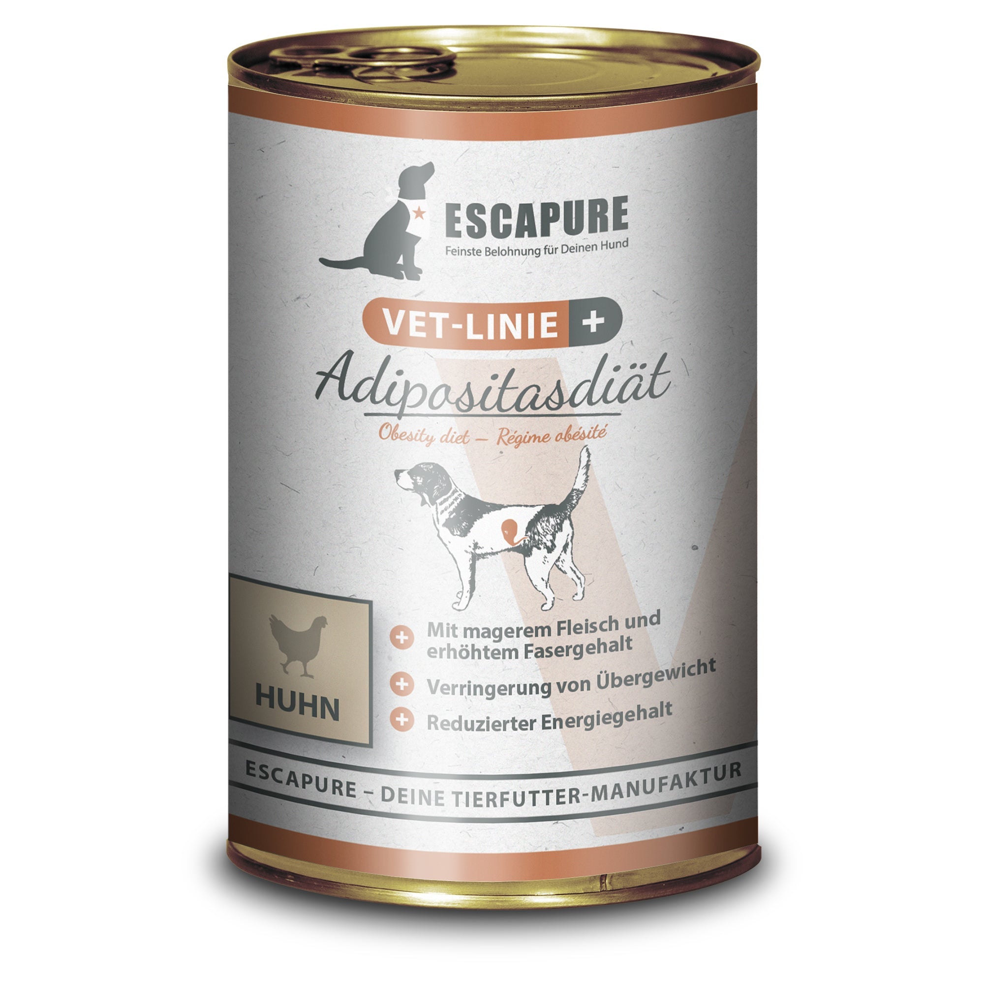 Escapure VET-Adipositas-Diät / Hähnchen, Nassfutter