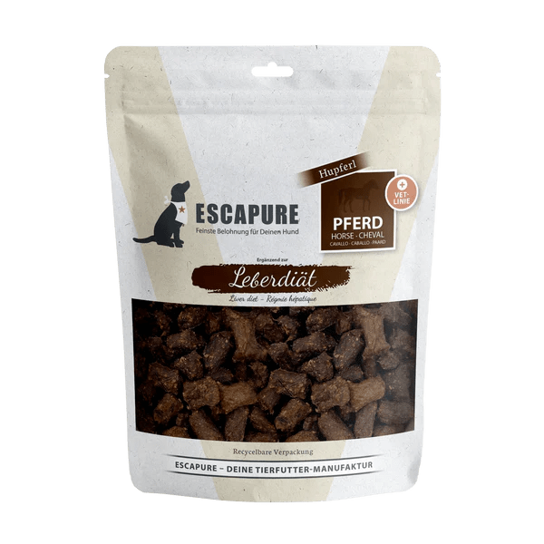 Escapure VET-Leberdiät Hupferl / Pferd, Snacks