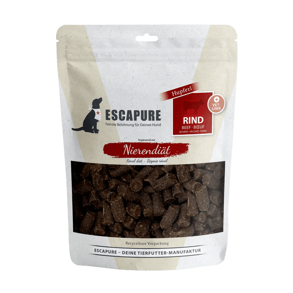 Escapure VET-Nierendiät Rind, Snacks