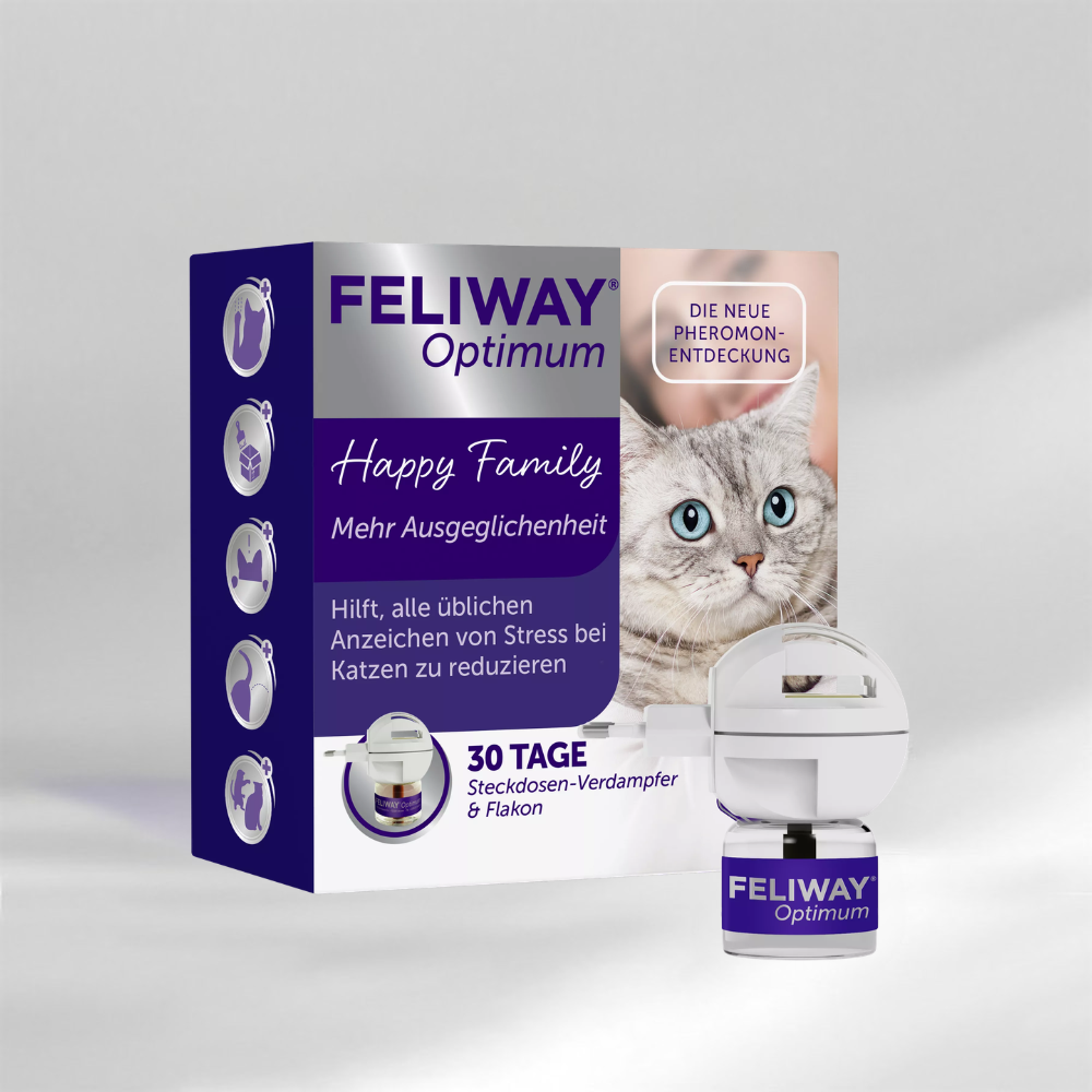 Feliway Optimum Start-Set Verdampfer mit Flakon