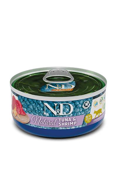 Farmina N&D Katze Natural Thunfisch & Garnele