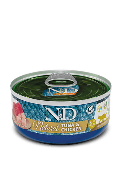 Farmina N&D Katze Natural Thunfisch & Huhn