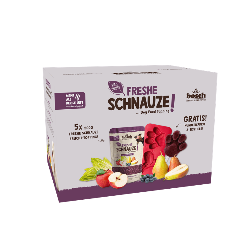 Freshe Schnauze Aktionsbox Topping+Eisform, Snacks