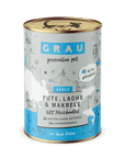 Grau Katze Pute, Lachs, Makrele