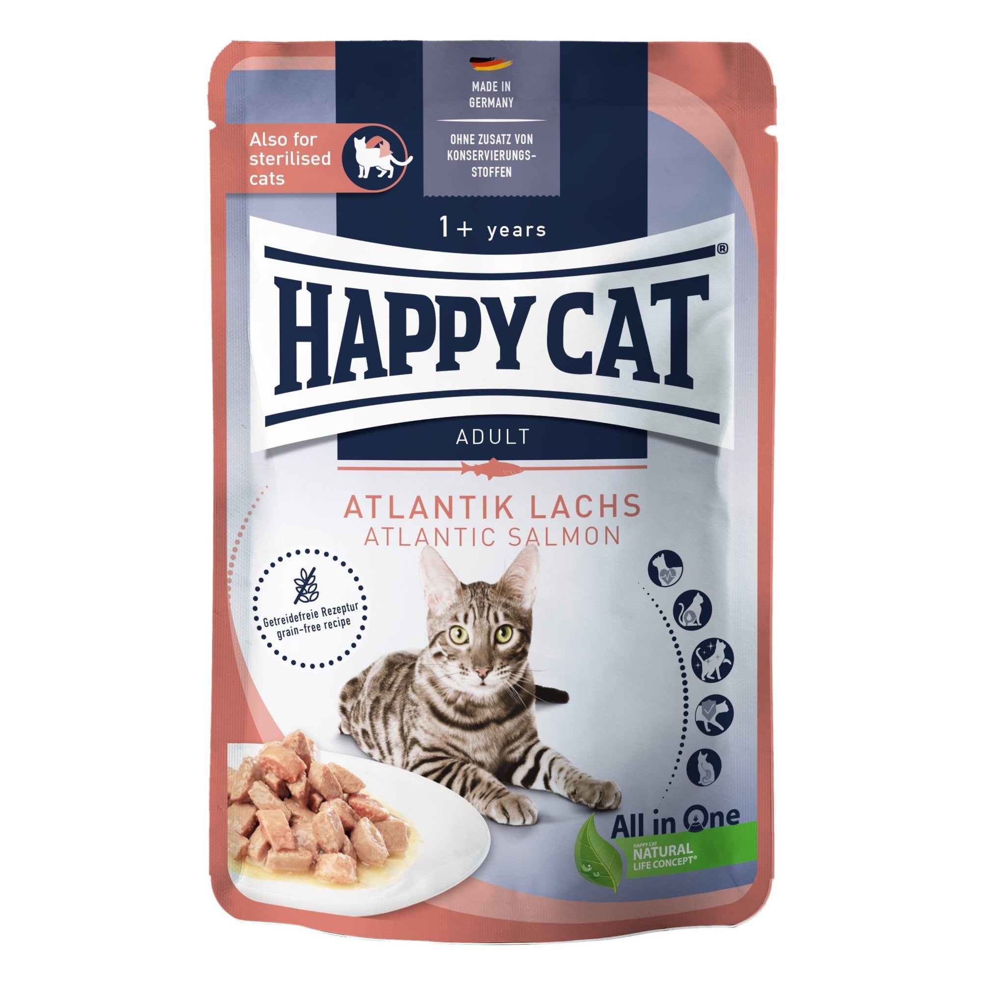 Happy Cat Culinary Meat in Sauce Atlantik Lachs